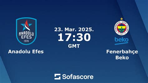 anadolu efes sofascore|Anadolu Efes .